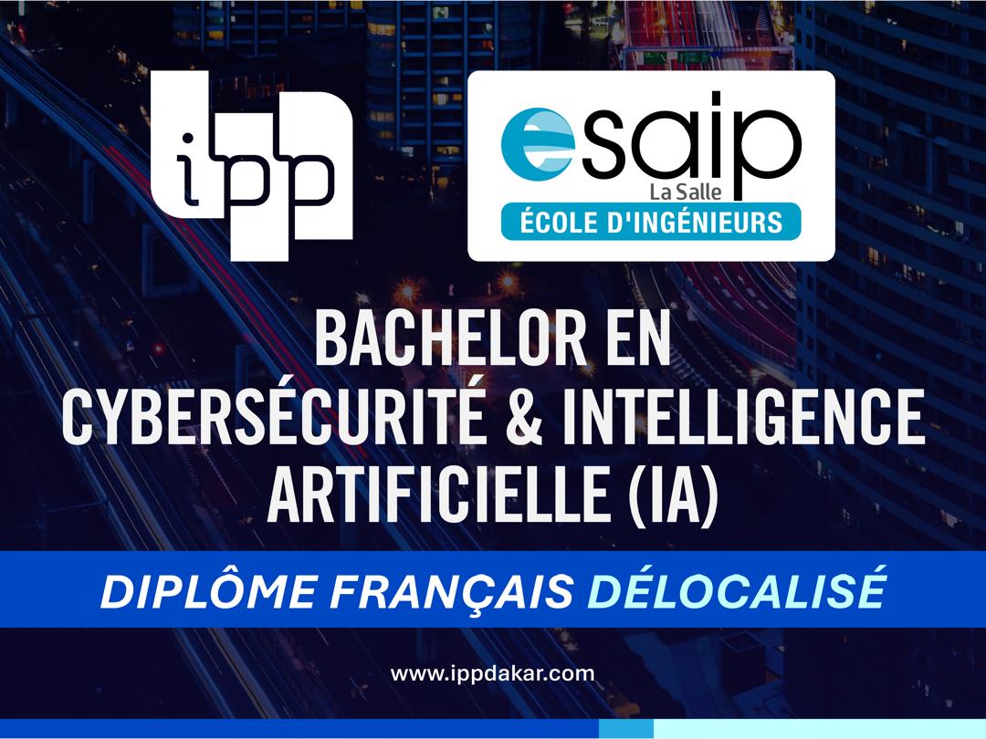 Licence Génie Informatique – parcours Cybersécurité et Intelligence Artificielle – IPP Dakar